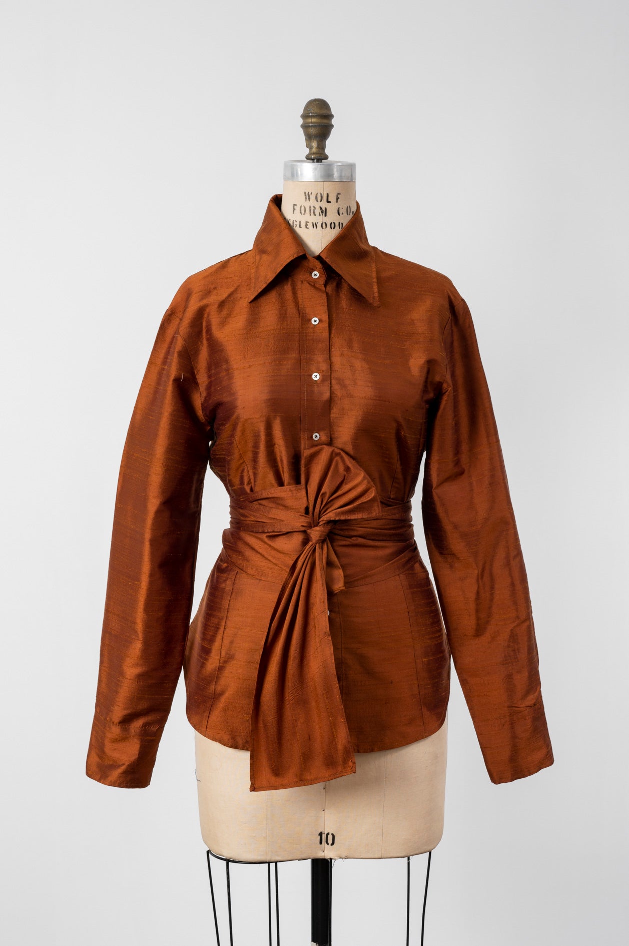 Emilia Wrap Blouse