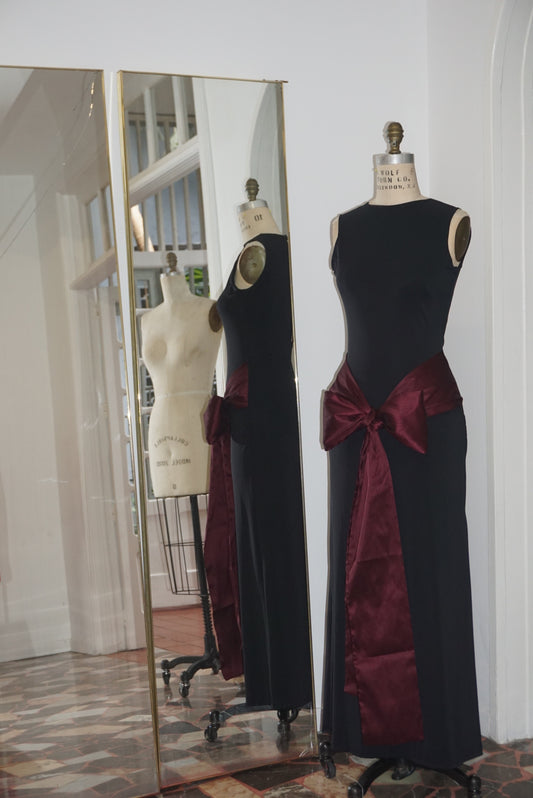 Ella Dress Shantung Bow