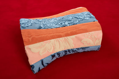 Marina Corset -Blue Jacquard