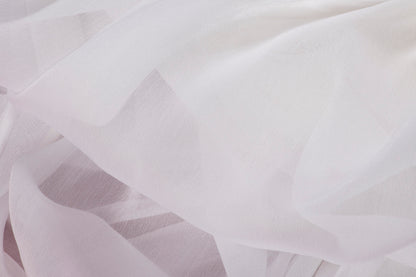 Globo Chiffon Skirt - White