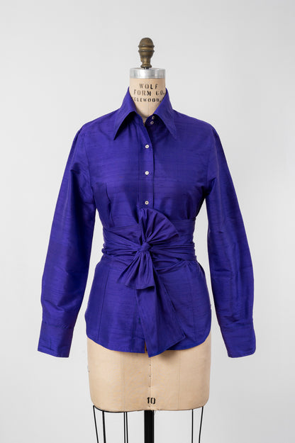 Emilia Wrap Blouse